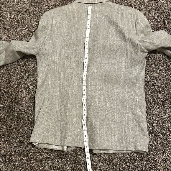 Vintage Sergio Valente “For the Gentleman” Beige Sport Coat in a 46 gently worn - Picture 5 of 11